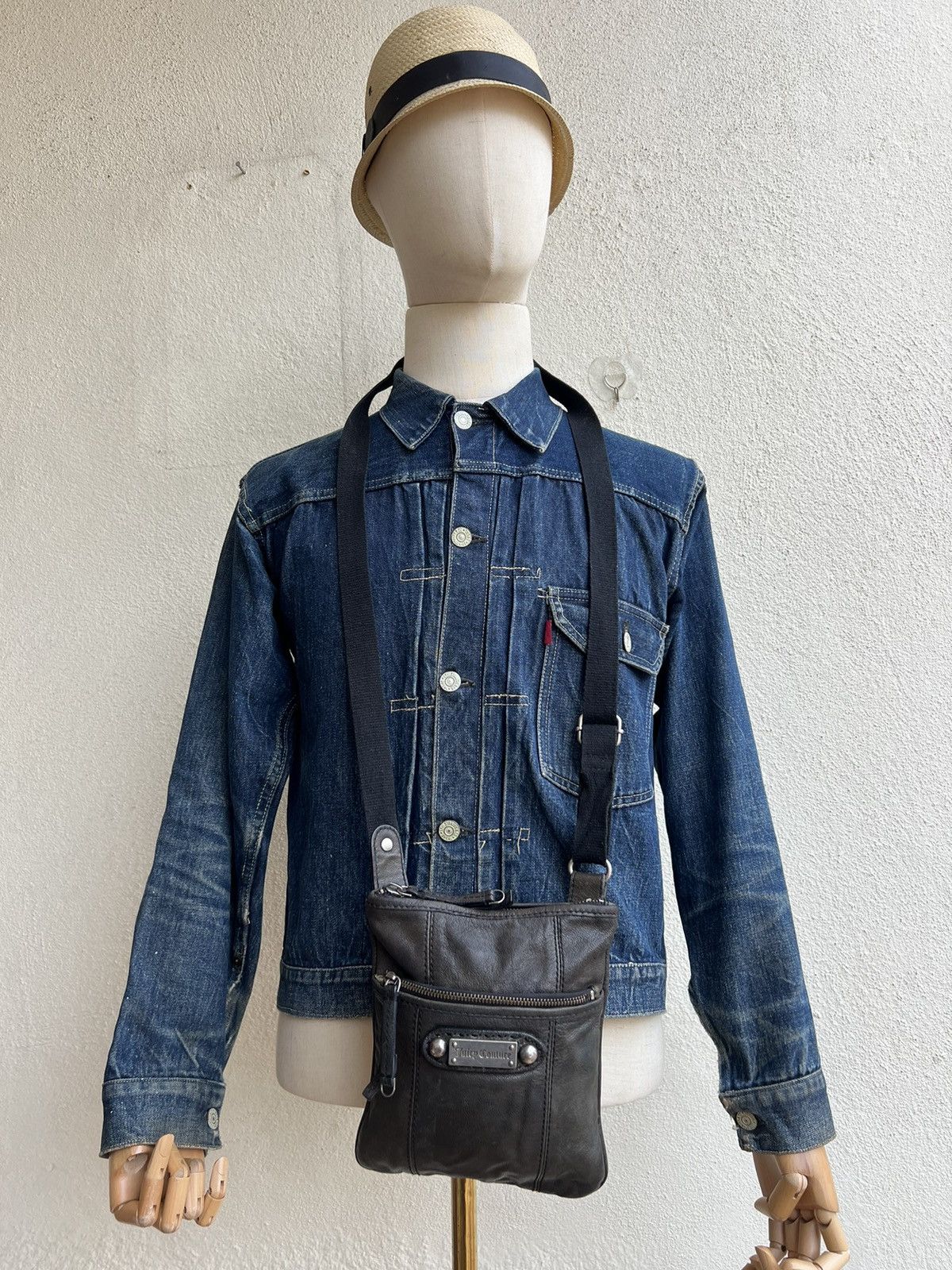 Juicy Couture Jeans Vintage Juicy Couture Patina Goat Leather Mini Bag Size ONE SIZE - 21 Thumbnail