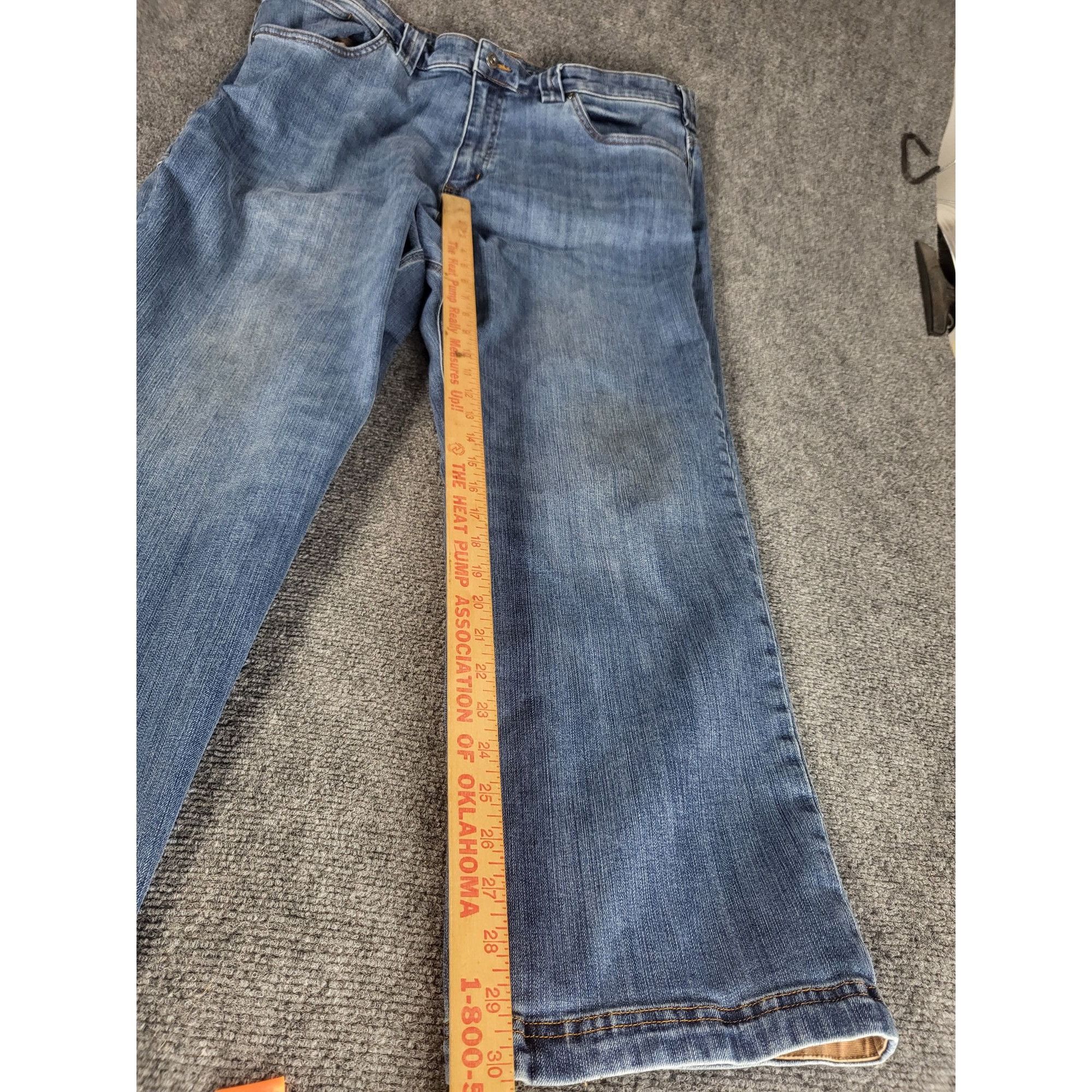 Duluth Trading Company Duluth Ballroom Double Flex Jeans Men Sz 40X30 Relaxed Fit B Size US 40 / EU 56 - 3 Thumbnail