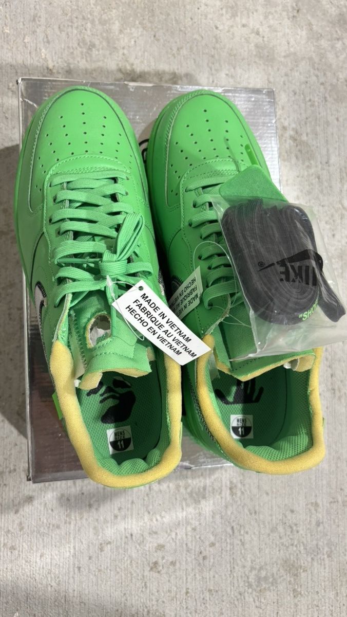 Nike × Off-White Nike Off White Brooklyn Air Force 1 Size US 11 / EU 44 - 4 Thumbnail