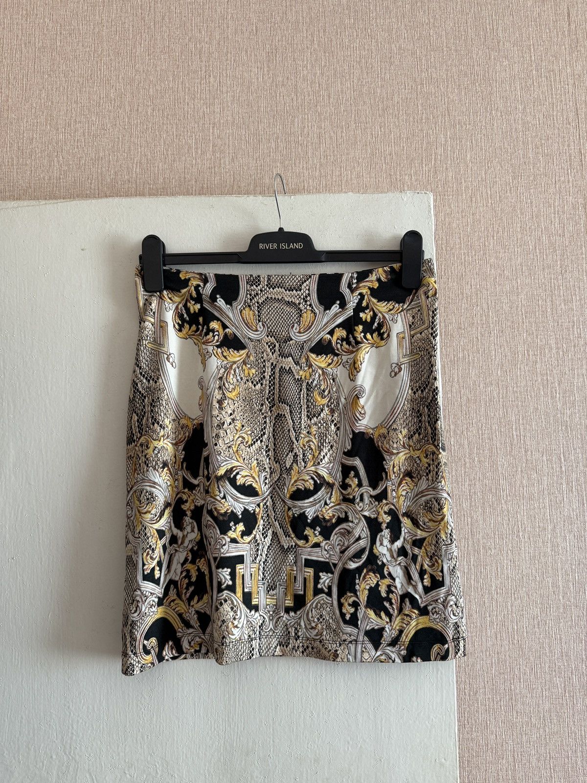 Just Cavalli Vintage Just Cavalli Skirt Women Baroque Print Mini Pencil Size M / US 6-8 / IT 42-44 - 1 Thumbnail