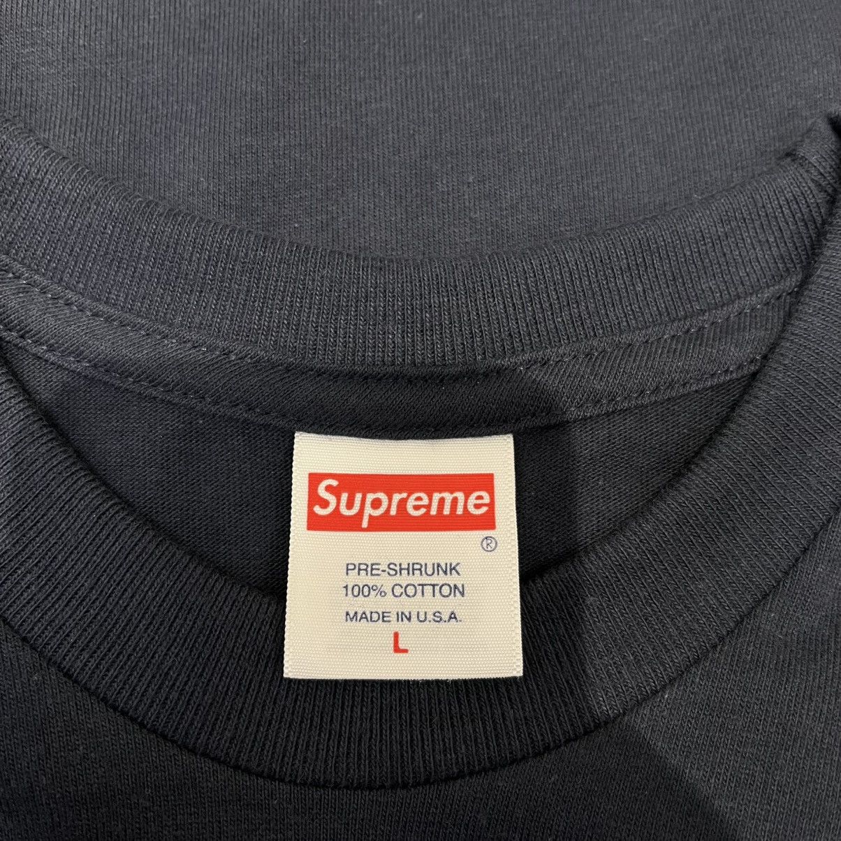 Supreme Supreme Shadow Tee Navy (SS24) Size US L / EU 52-54 / 3 - 5 Thumbnail