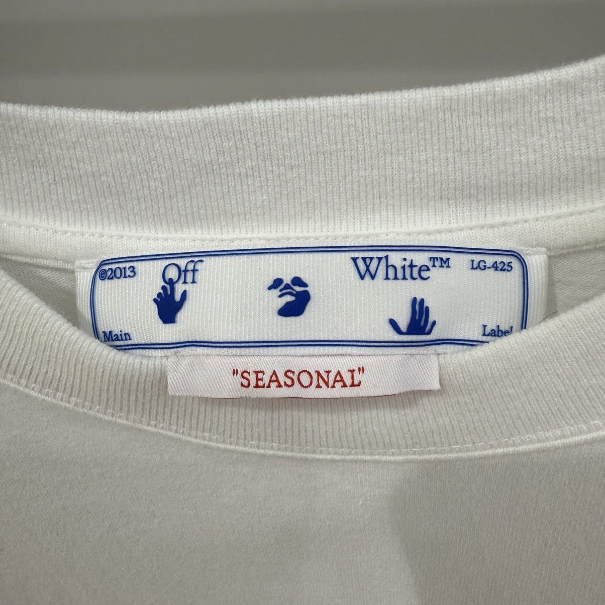 Off-White OFF-WHITE Brush Arrows Slim Skate S/S Tee Size US M / EU 48-50 / 2 - 3 Thumbnail