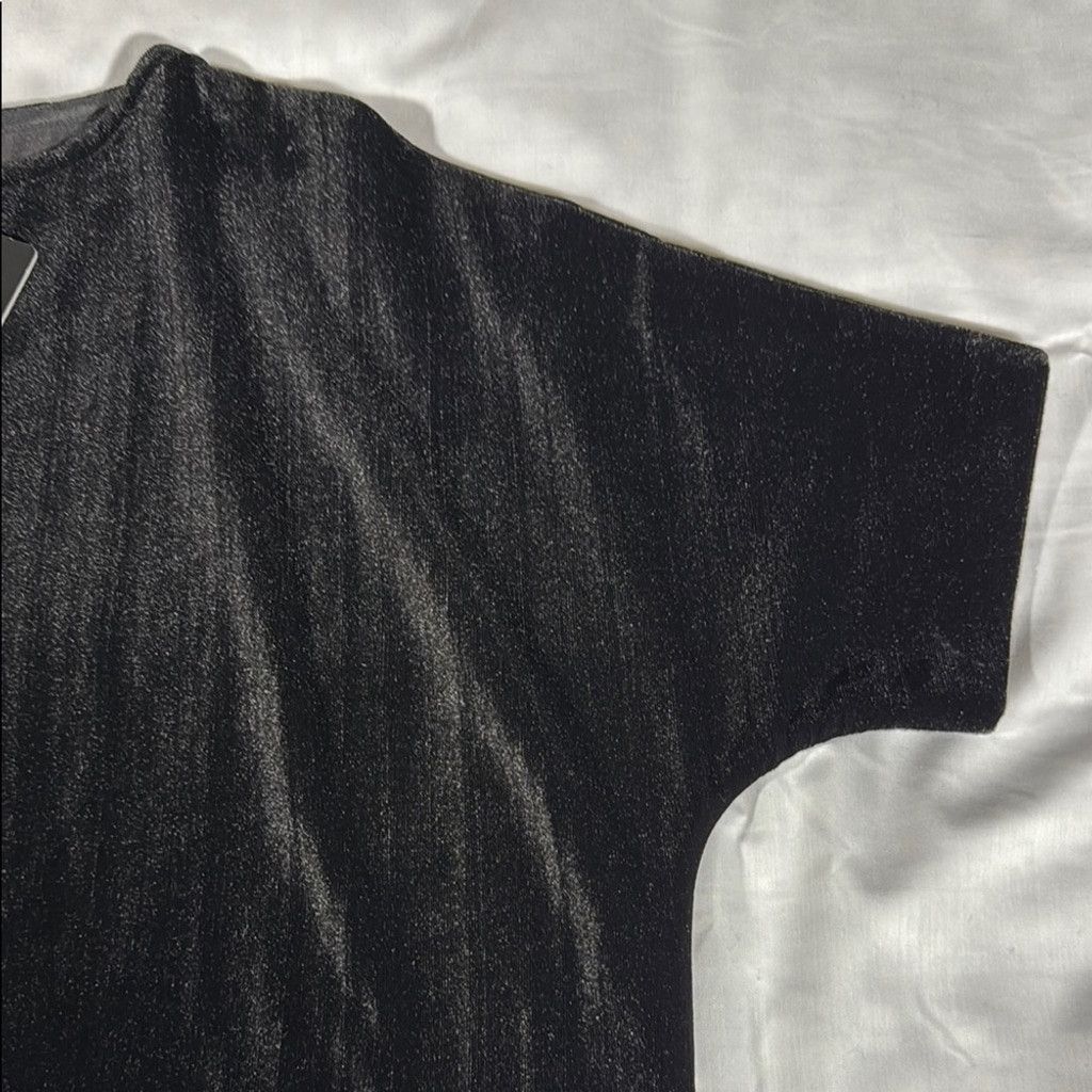 St. John St. John Black Boxy Relaxed Short Sleeve Tee Size L / US 10 / IT 46 - 4 Thumbnail