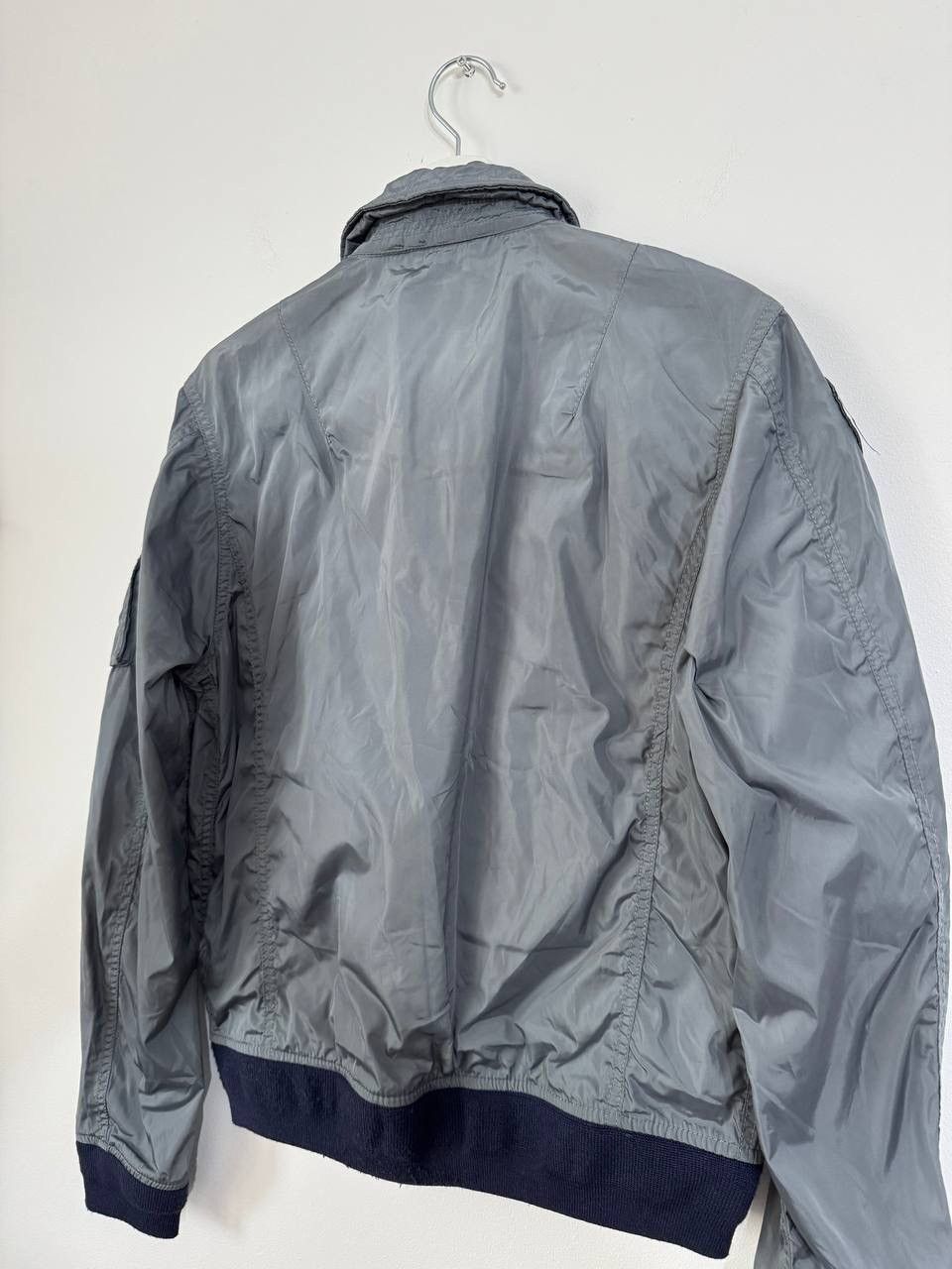 Schott Schott NYC Military Style Bomber Jacket – Grey/Orange Size US M / EU 48-50 / 2 - 5 Thumbnail
