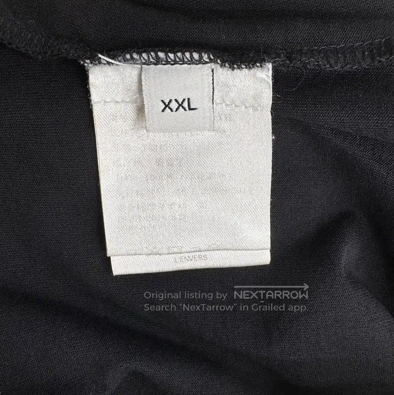 Givenchy Givenchy Black Cotton T-Shirt for Women . Size XXL / US 16-18 / IT 52-54 - 4 Thumbnail