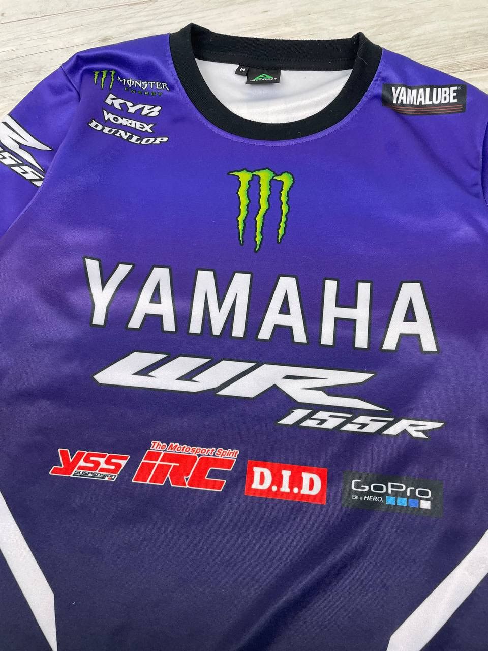 Yamaha Yamaha WR 155R Monster Racing Shirt Long Sleeve Jersey Size US M / EU 48-50 / 2 - 12 Thumbnail