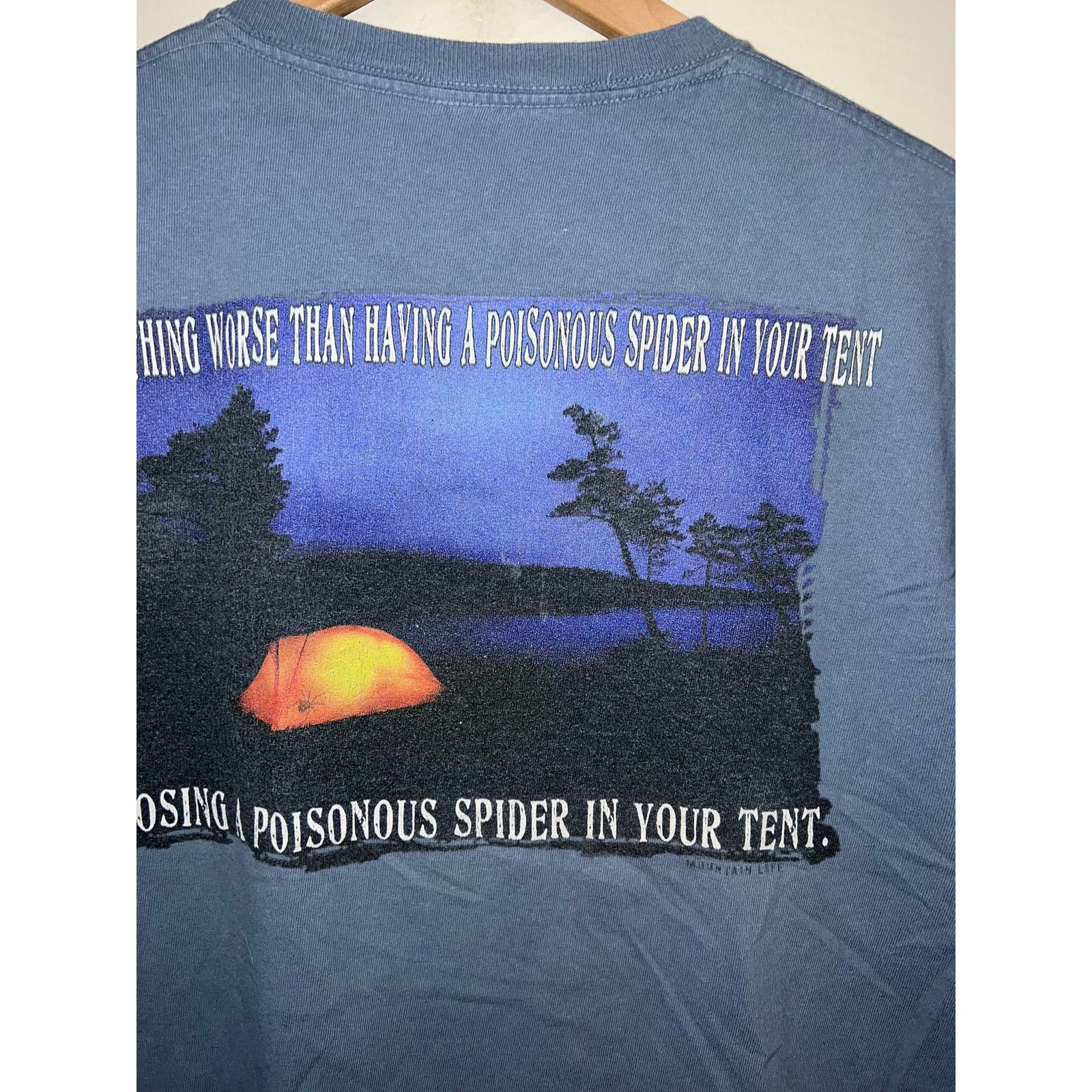 The Mountain Womens The Mountain Shirt Poisonous Spider Tent Camp Tee L Size L / US 10 / IT 46 - 7 Thumbnail