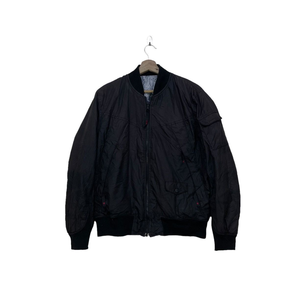 Japanese Brand 🔥Japanese Brand PPFM Full Print Reversible Bomber Jacket Size US M / EU 48-50 / 2 - 8 Thumbnail