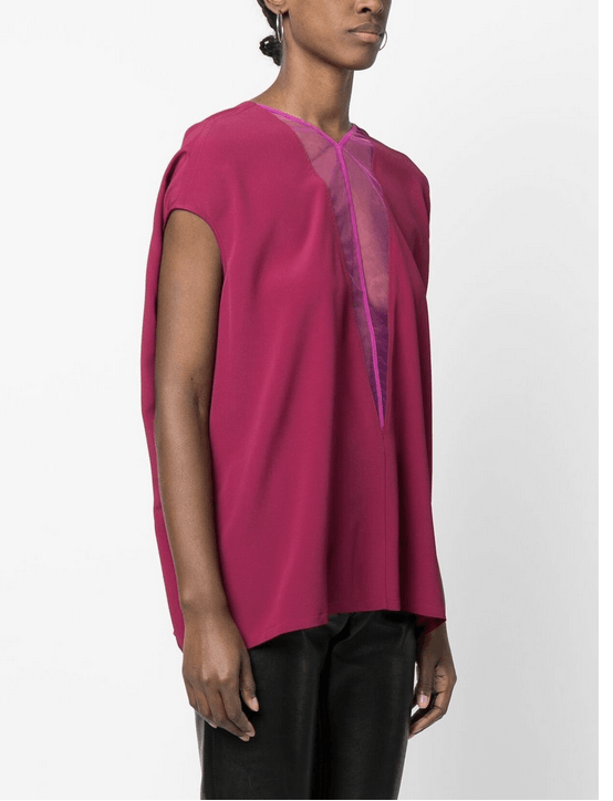 Rick Owens Rick Owens Island Plunging V-Neck Top Size XS / US 0-2 / IT 36-38 - 4 Thumbnail
