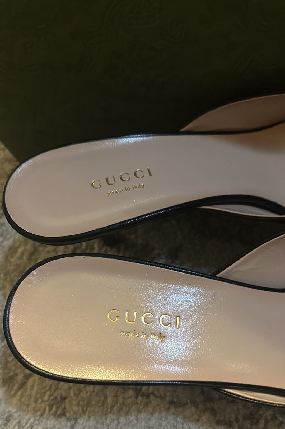Gucci Gucci Interlocking G Closed Toe Mules size 39.5 Size US 9.5 / IT 39.5 - 4 Thumbnail