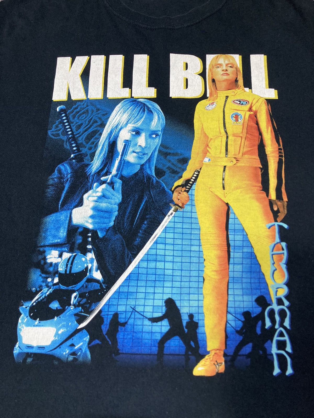 Vintage Vintage Kill Bill Uma Thurman T-Shirt Size US L / EU 52-54 / 3 - 6 Thumbnail