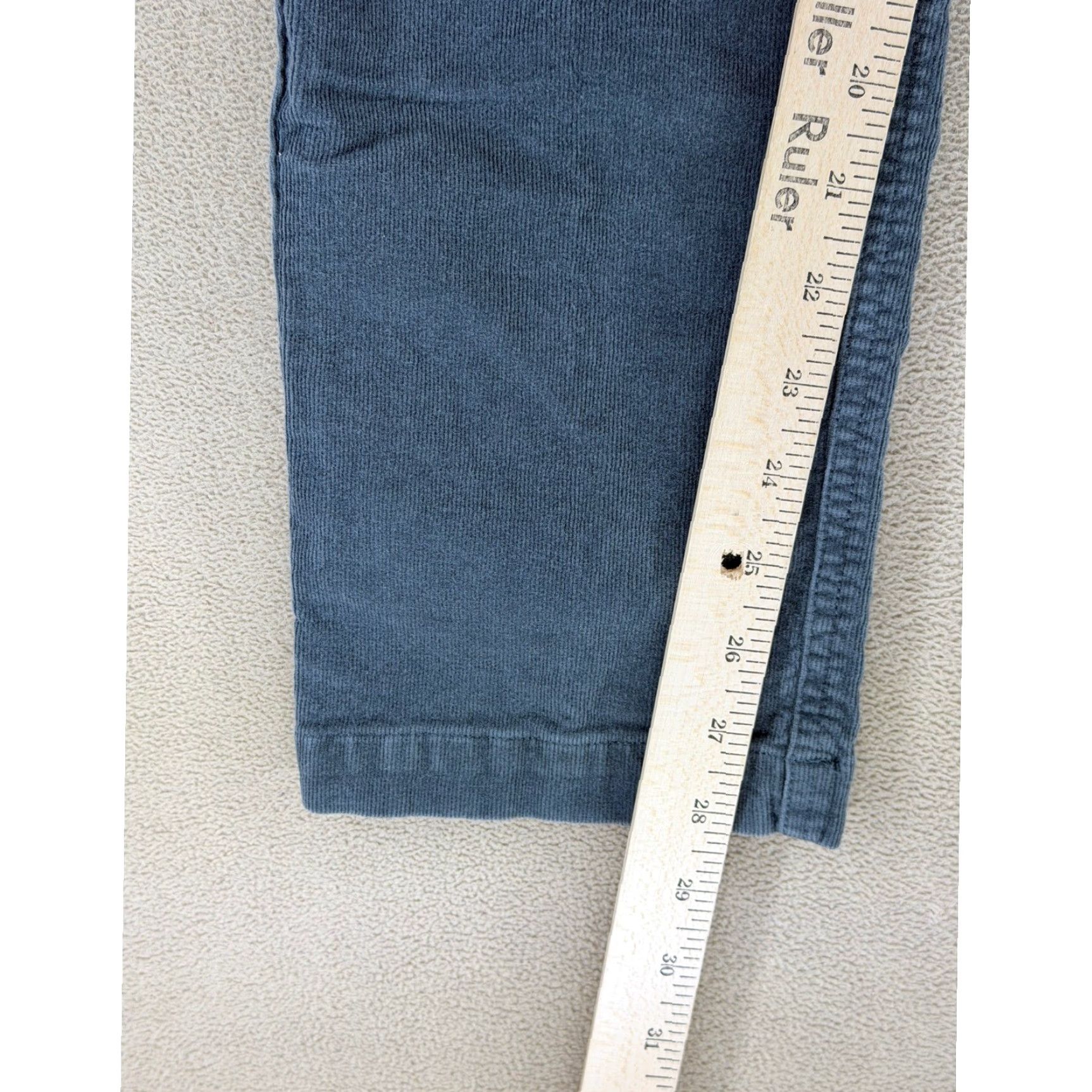 Vuori Vuori Mens Corduroy Jogger Pants Elastic Waist Drawstring Pockets M Green Front Flat Front Pockets Logo Tapered Casual Fall Spring Mens Size US 31 - 5 Thumbnail