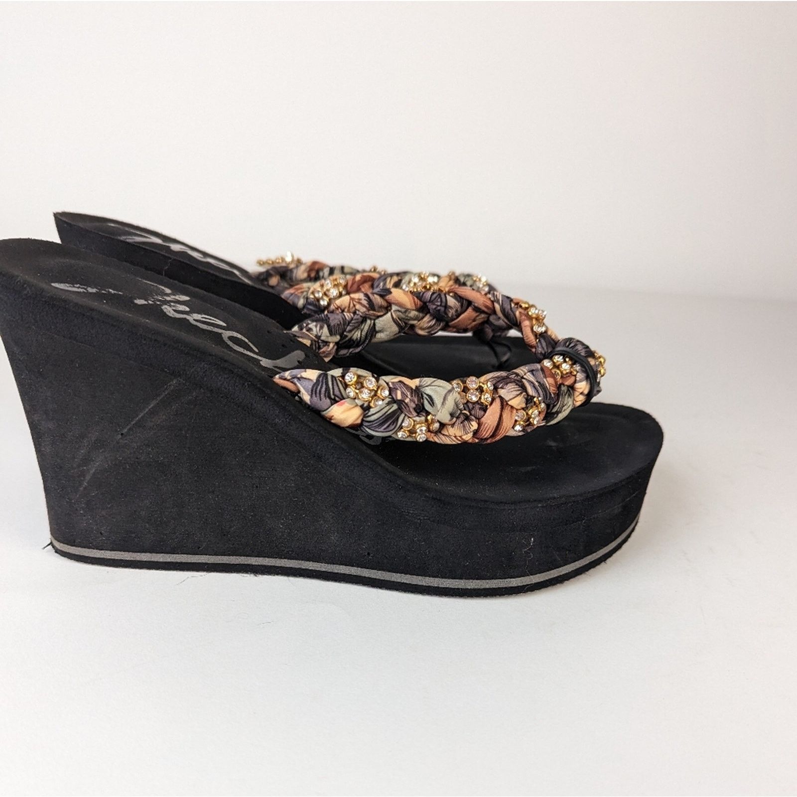 SKECHERS Skechers Platform Braided Sandals - 8 Size US 8 / IT 38 - 6 Thumbnail