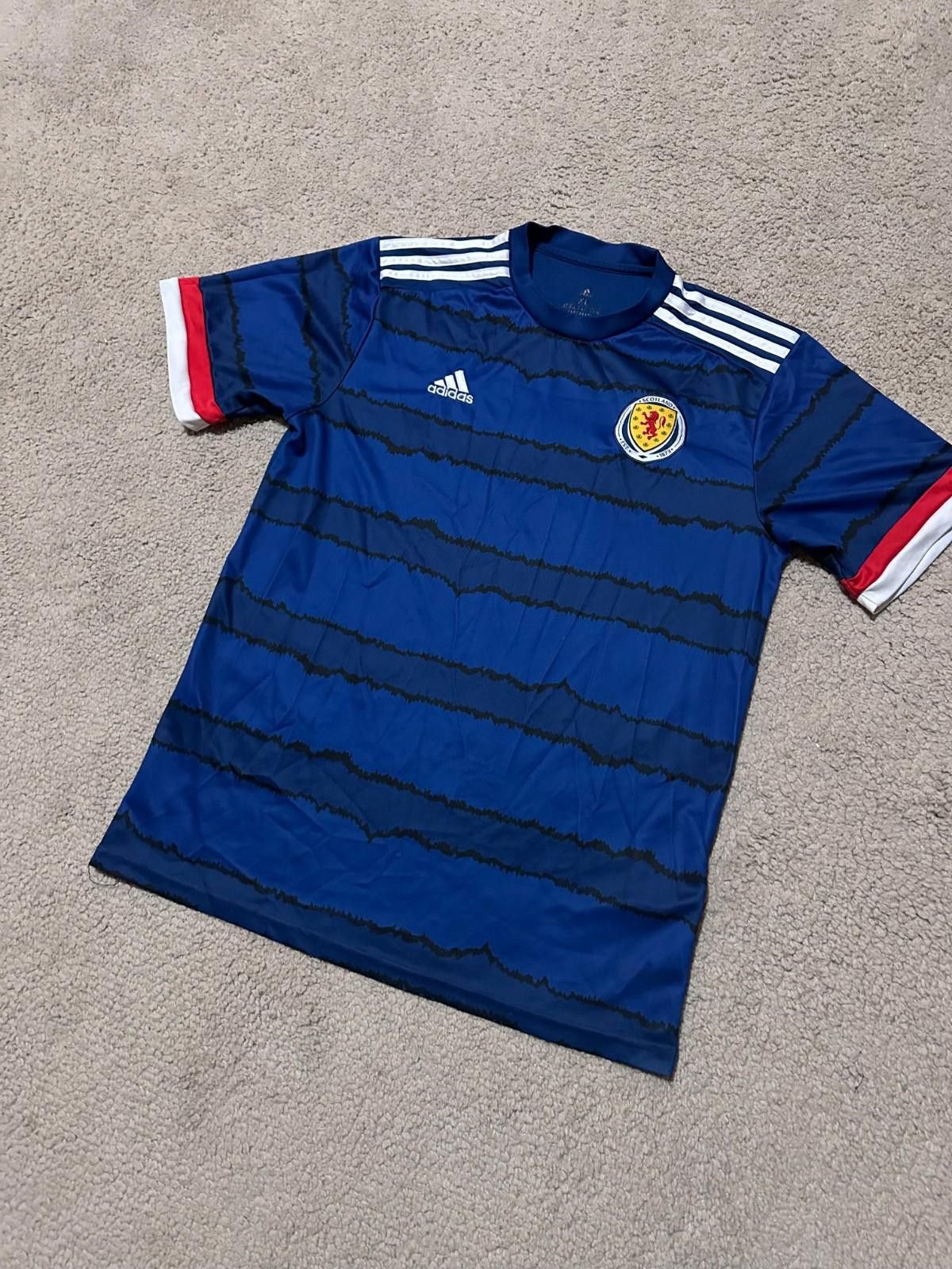 Adidas Scotland 2019/20 Home Football Shirt Soccer Jersey Adidas XL Size US XL / EU 56 / 4 - 2 Thumbnail