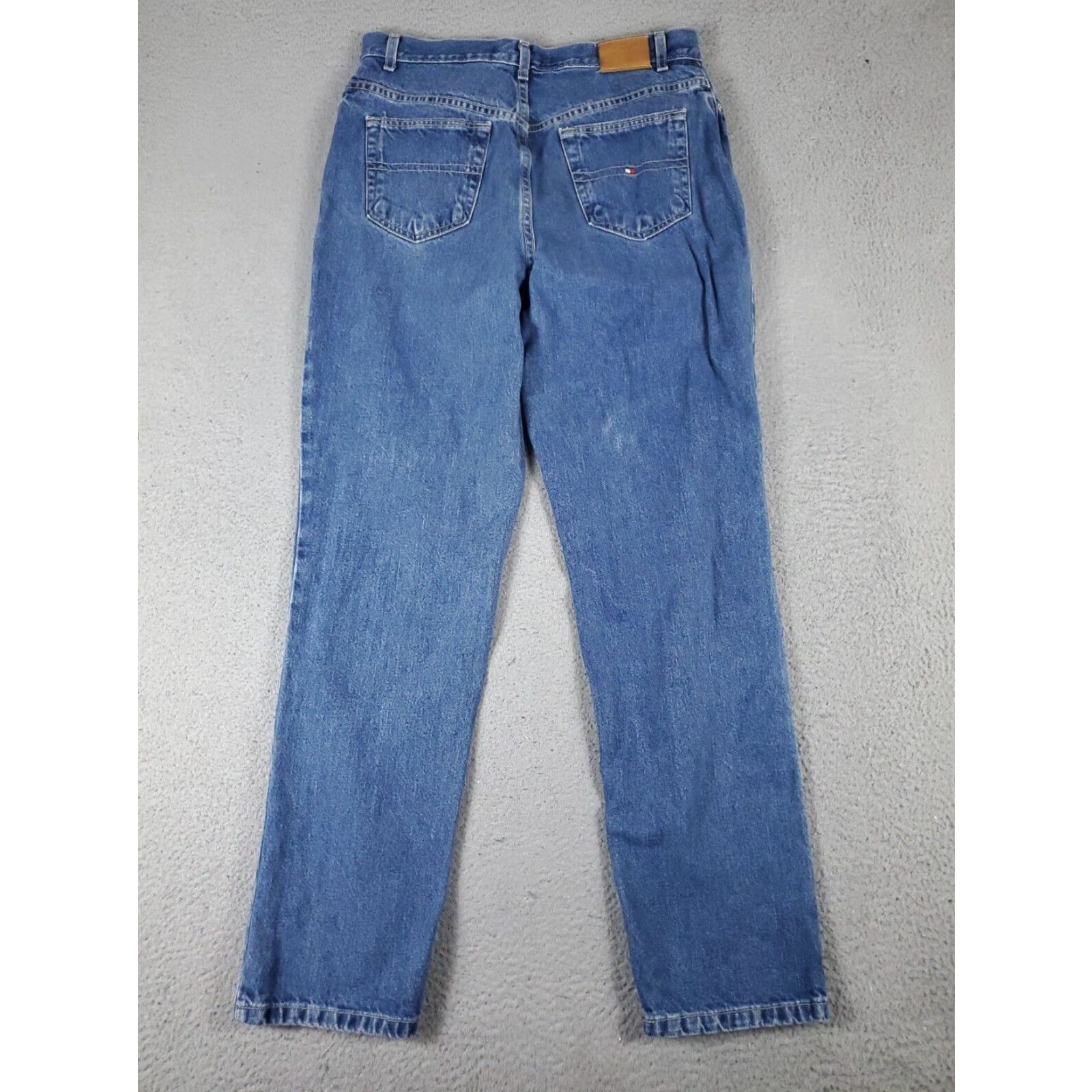 Tommy Hilfiger Tommy Hilfiger Jeans Womens Straight Denim Pants Blue Size 14 Regular Fit Cotton Blend Size 36" / US 14 / IT 50 - 6 Thumbnail