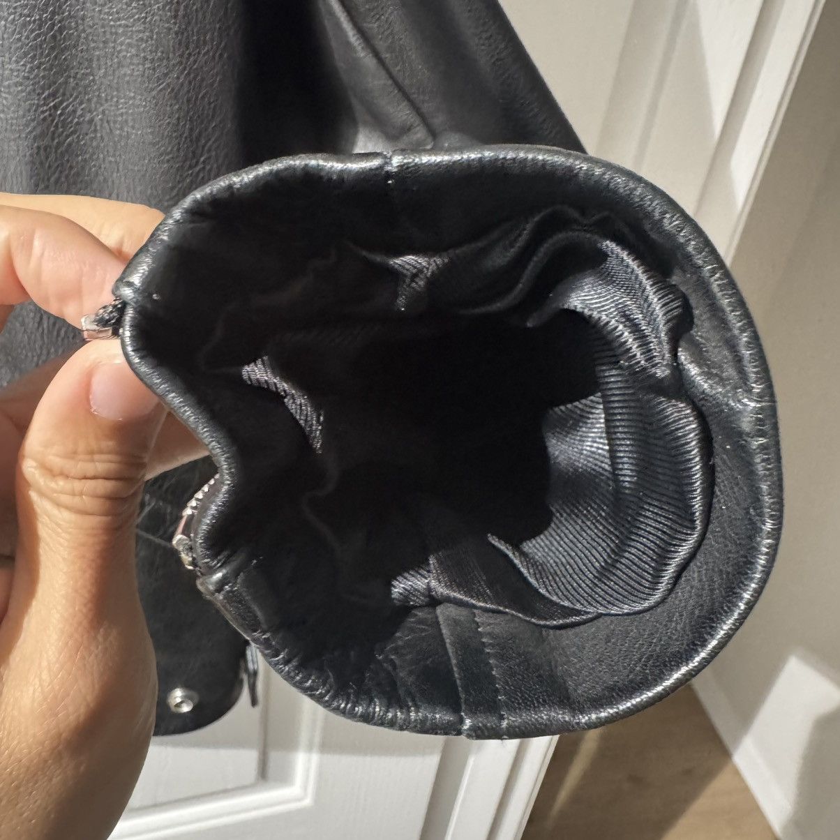 Theory New York brand Theory Shell Dyed Cow Leather Motor Jacket Size US M / EU 48-50 / 2 - 13 Thumbnail