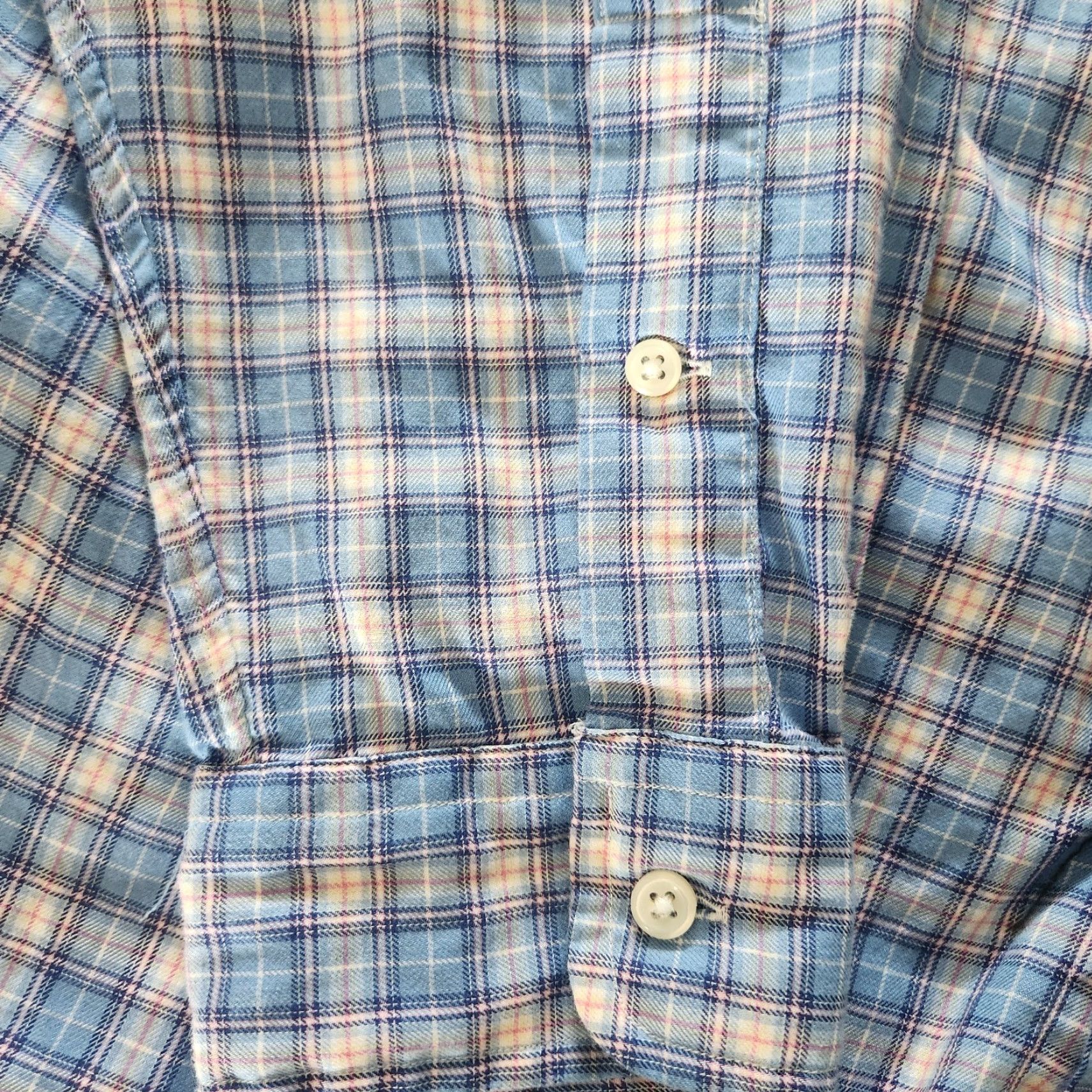 Ralph Lauren Ralph Lauren Blake Shirt Men LRG Blue Plaid Button Down Long Sleeve Pink Pony Size US L / EU 52-54 / 3 - 3 Thumbnail
