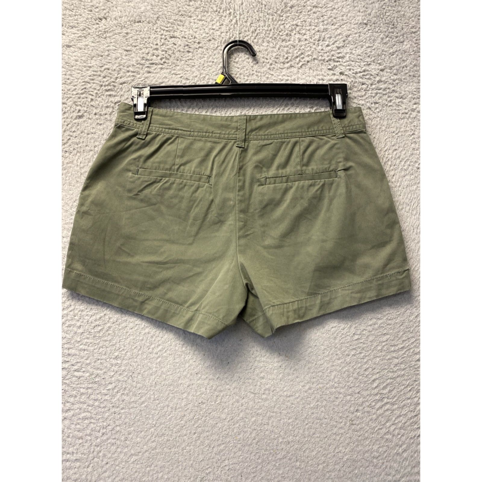Gap Gap Chino Shorts Women 4 Green High Rise Casual Preppy Summer Size 27" / US 4 / IT 40 - 6 Thumbnail