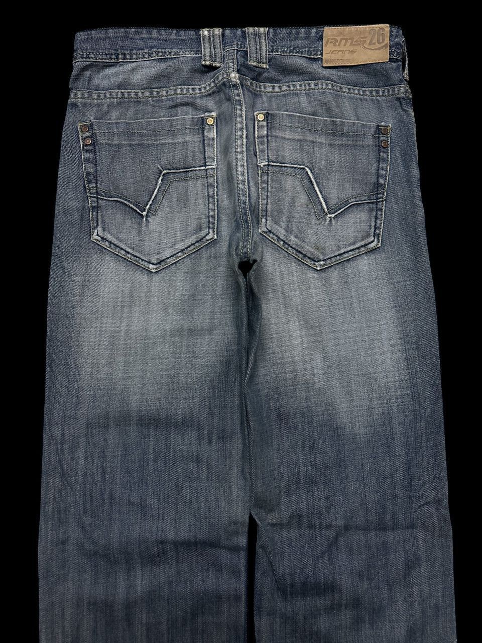 Japanese Brand SICK Japanese RMS Thrashed Faded Distressed Straight Jean Size US 31 - 15 Thumbnail