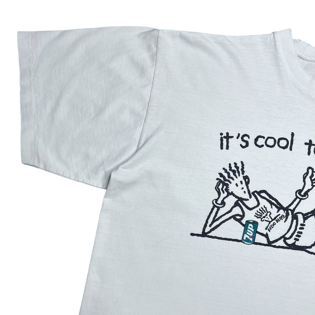 Other Vtg 1980s Fido Dido It’s Cool To Be Clear 7UP Promo T-Shirt Size US XL / EU 56 / 4 - 9 Thumbnail