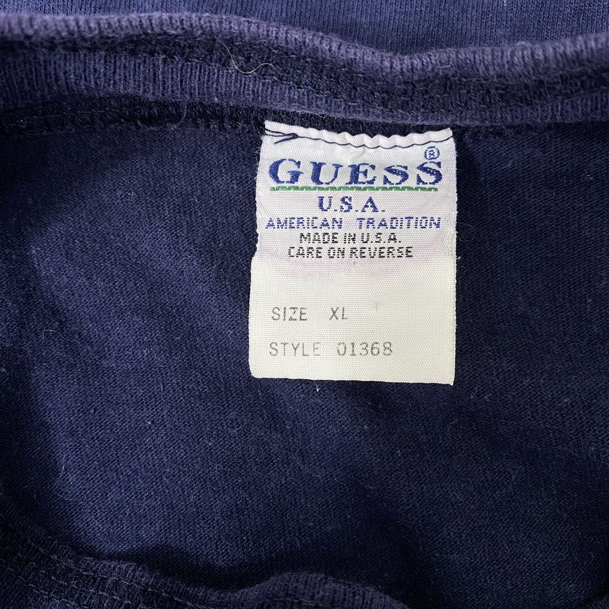 Guess Vintage 90s GUESS USA Small Embroidered Brand Navy Size US XL / EU 56 / 4 - 5 Thumbnail