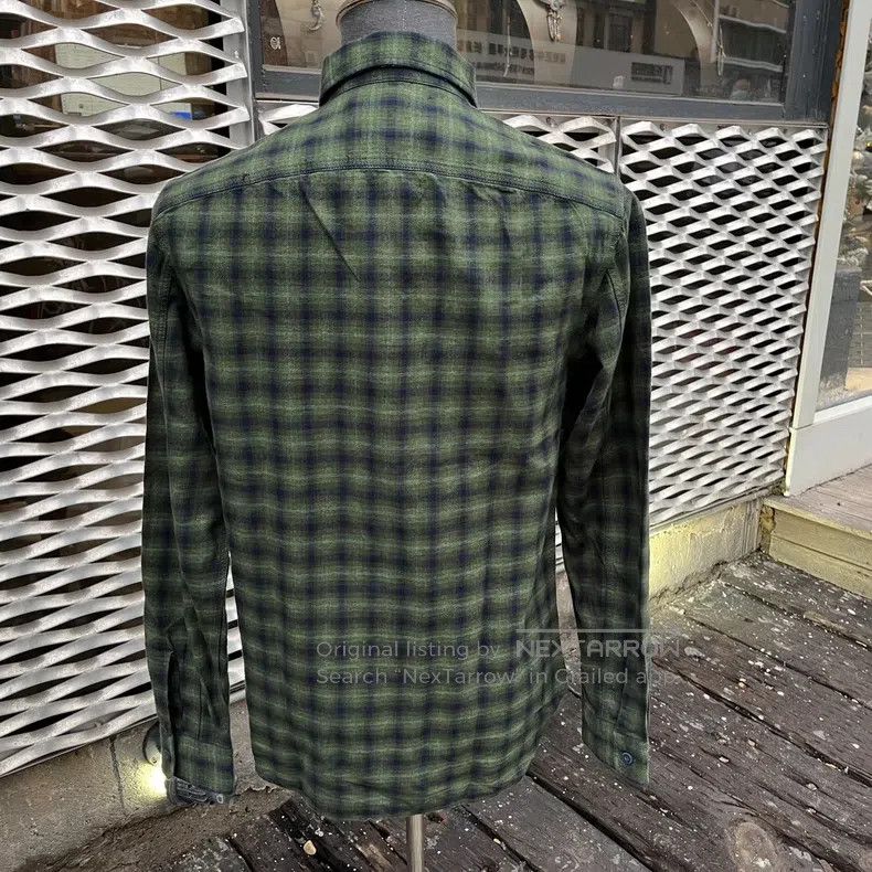 RRL Ralph Lauren RRL Ralph Lauren Green checkered shirt Size US XS / EU 42 / 0 - 2 Thumbnail