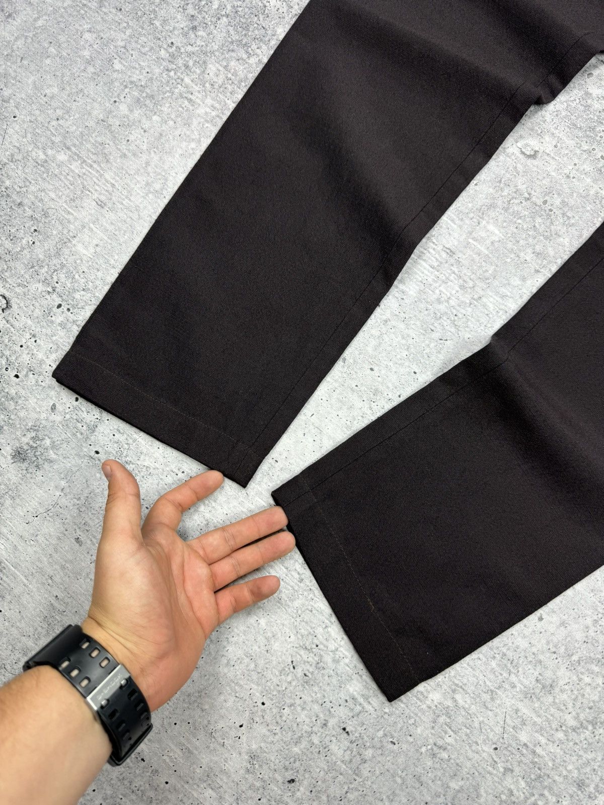 Burberry Vintage Burberry Brit Leather Pocket Tab Suit Pants Trousers Size US 32 / EU 48 - 6 Thumbnail