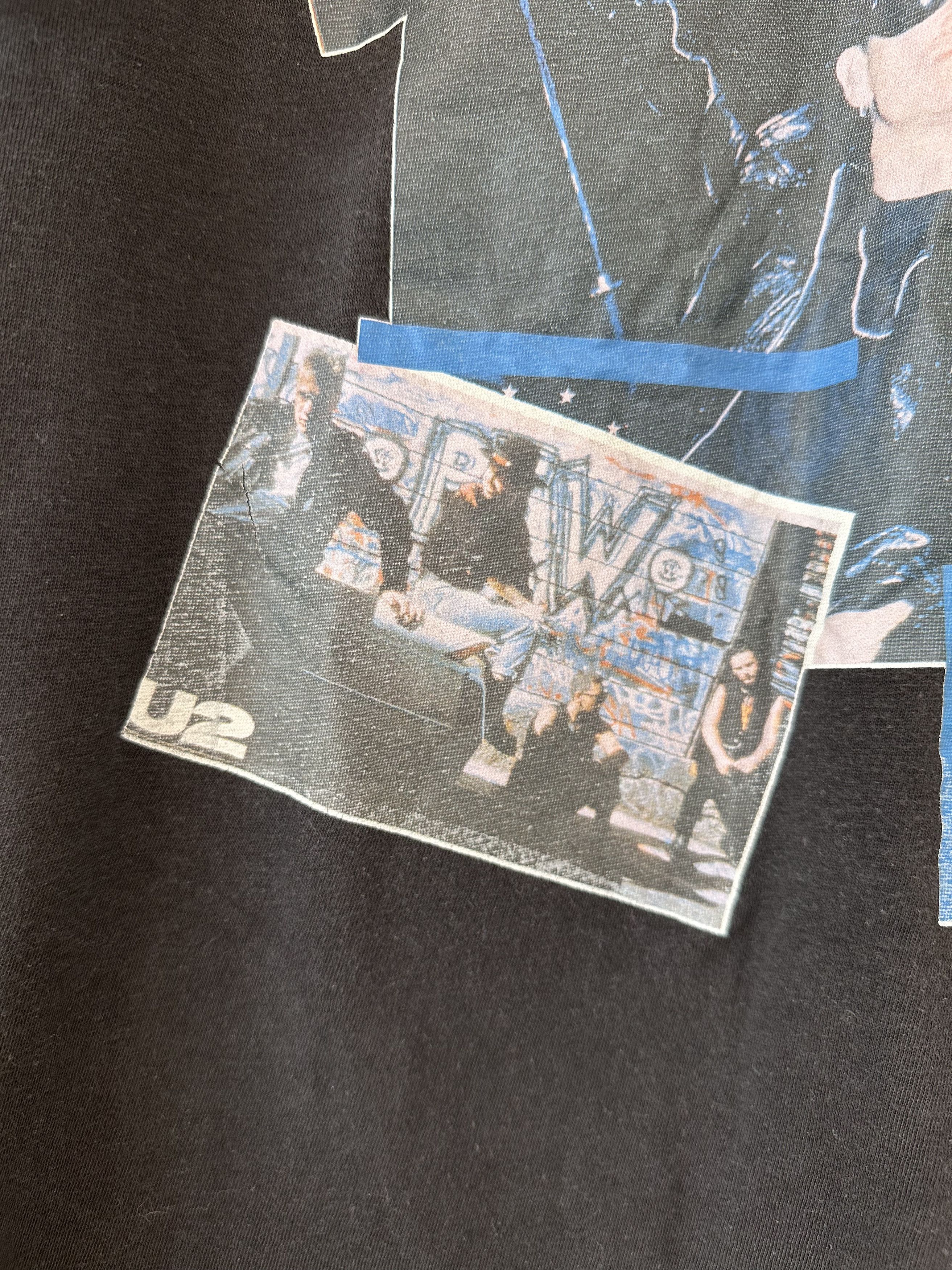 Band Tees × Vintage Rare vintage U2 Zoo Tour Berlin underground tee Size US S / EU 44-46 / 1 - 5 Thumbnail