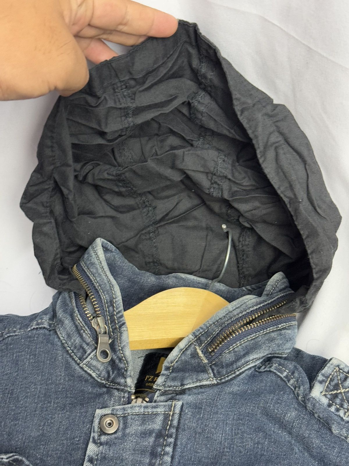 If Six Was Nine × Japanese Brand × Le Grande Bleu (L.G.B.) Bono Denim Jacket Iz Frontier Goa Style Japanese Size US M / EU 48-50 / 2 - 8 Thumbnail