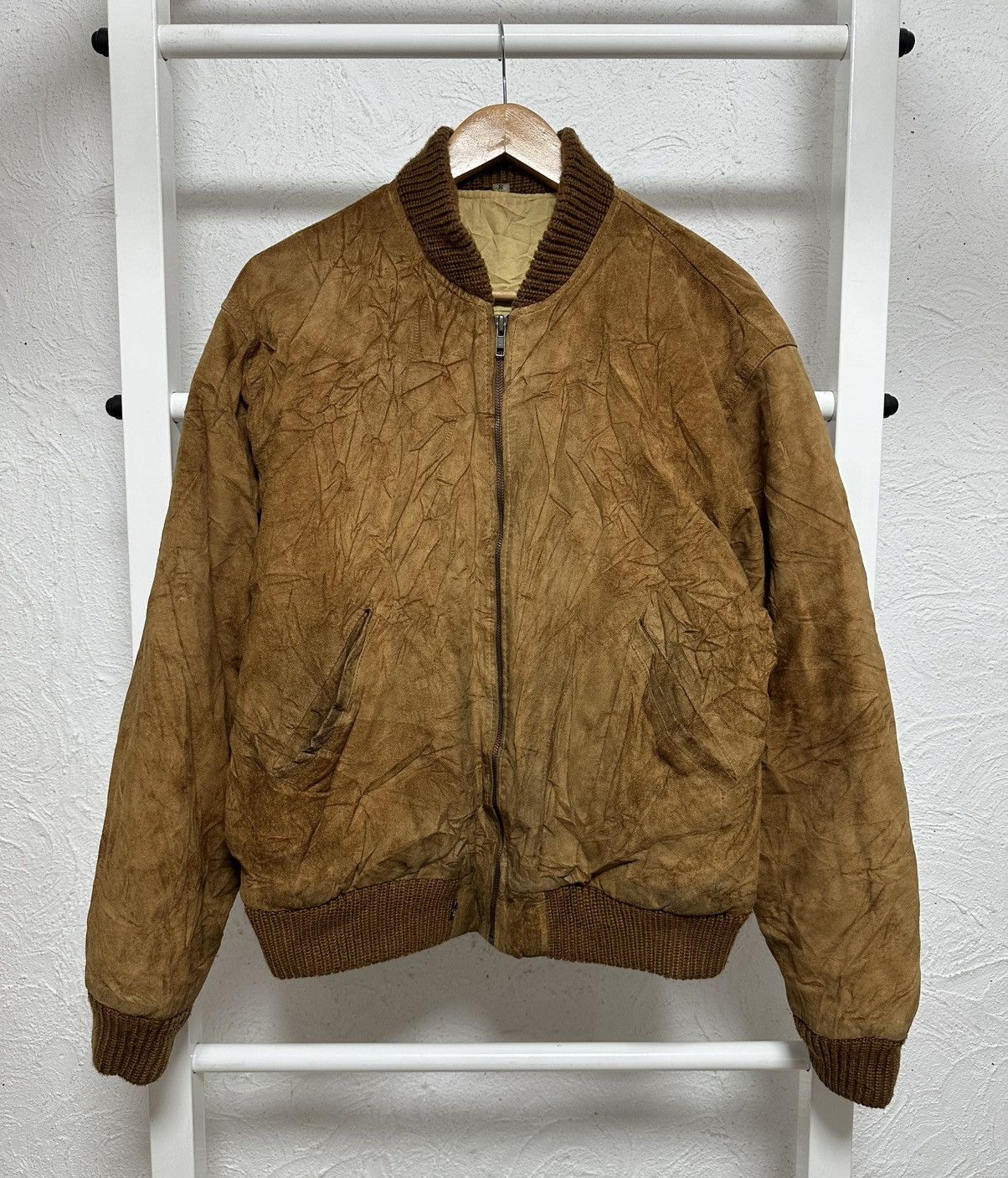 Levi's Levi’s Vintage Leather Bomber Jacket Size S 90s Size US S / EU 44-46 / 1 - 1 Thumbnail