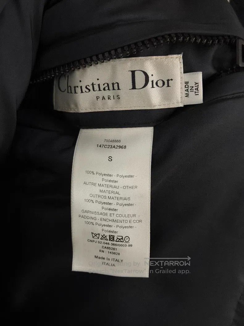 Dior Dior 23 autumn and winter logo full-print hooded down jack Size S / US 4 / IT 40 - 3 Thumbnail