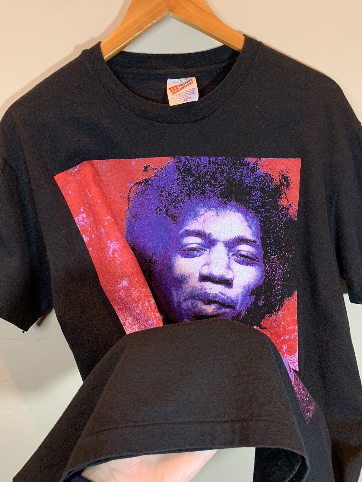 Band Tees *RARE* Vintage 90’s Jimi Hendrix Smoking Single Stitch Shirt Size US L / EU 52-54 / 3 - 5 Thumbnail