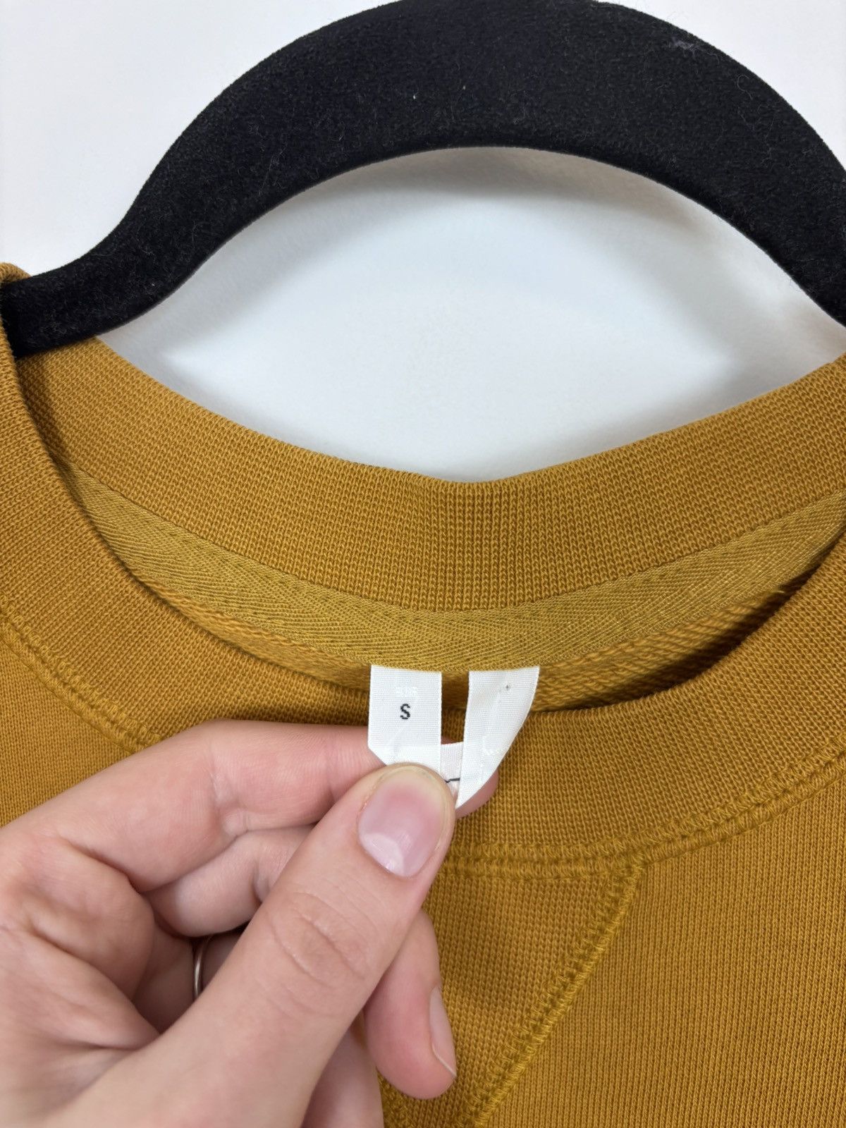Arket Arket Men’s Mustard Orange 2014 Sweatshirt Crewneck Size US S / EU 44-46 / 1 - 12 Thumbnail