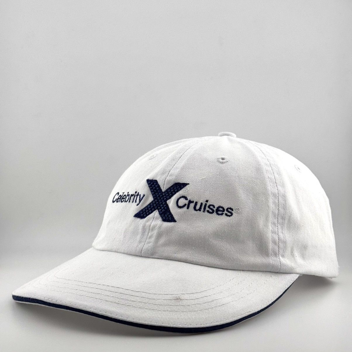 Other Celebrity X Cruises Logo Vintage Dad Cap White Hat Size ONE SIZE - 3 Thumbnail