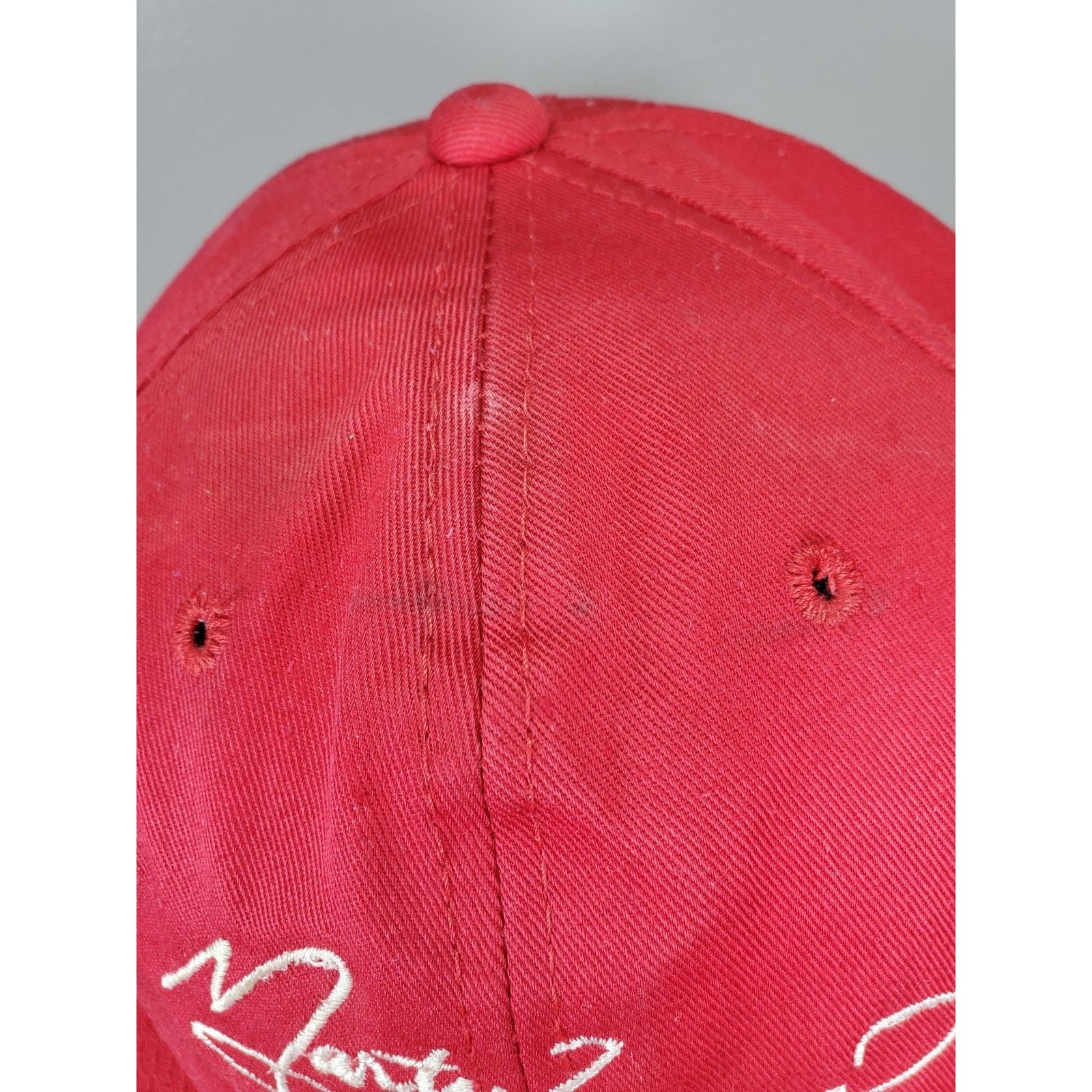 NASCAR × Vintage Marty Houston Racing #20 Snapback Hat Cap Truck Series IGA Size ONE SIZE - 4 Thumbnail