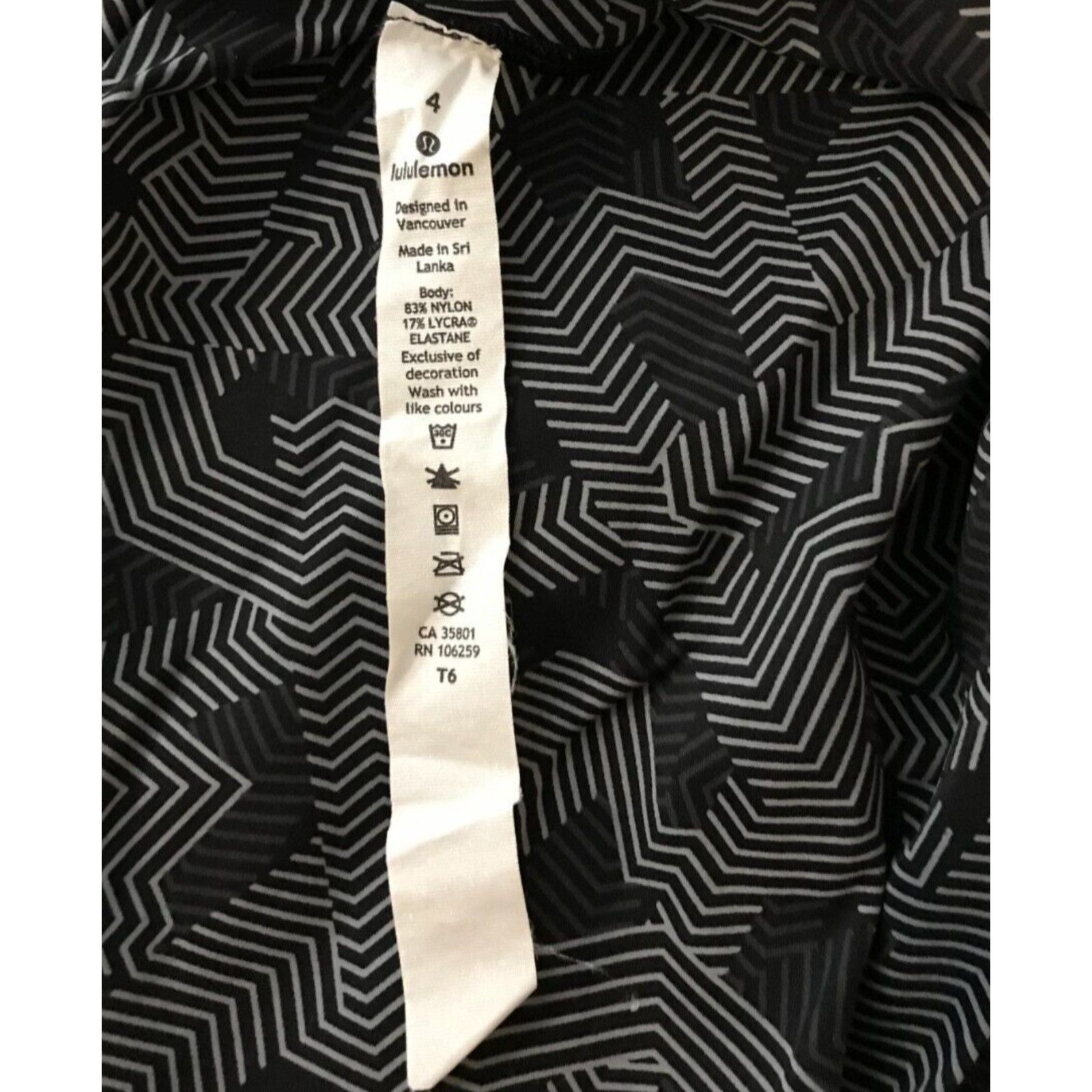 Lululemon Lululemon Tight II 25" Non-Reflective Nulux Textured - 4 Size 27" / US 4 / IT 40 - 10 Thumbnail