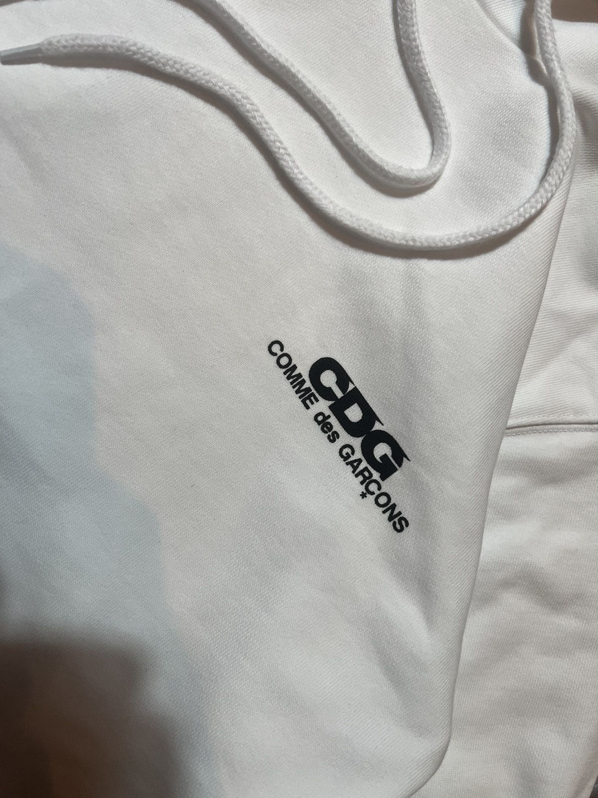 Comme des Garcons CDG Comme des Garçons Hoodie White Small Logo Size US S / EU 44-46 / 1 - 5 Thumbnail