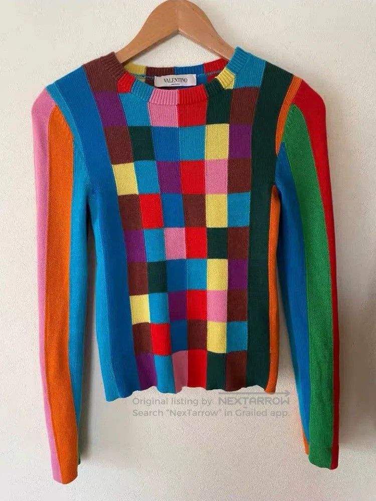 Valentino Valentino Color-blocking sweaters Size S / US 4 / IT 40 - 1 Thumbnail