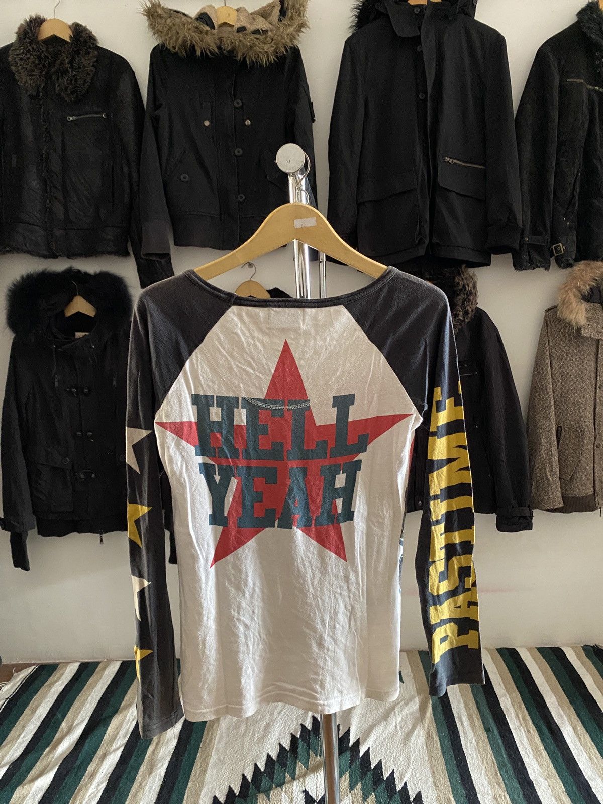 Hysteric Glamour × Undercover Japanese Dig Deep Hysteric Glamour ERD Style LongSlevee Tee Size US M / EU 48-50 / 2 - 12 Thumbnail