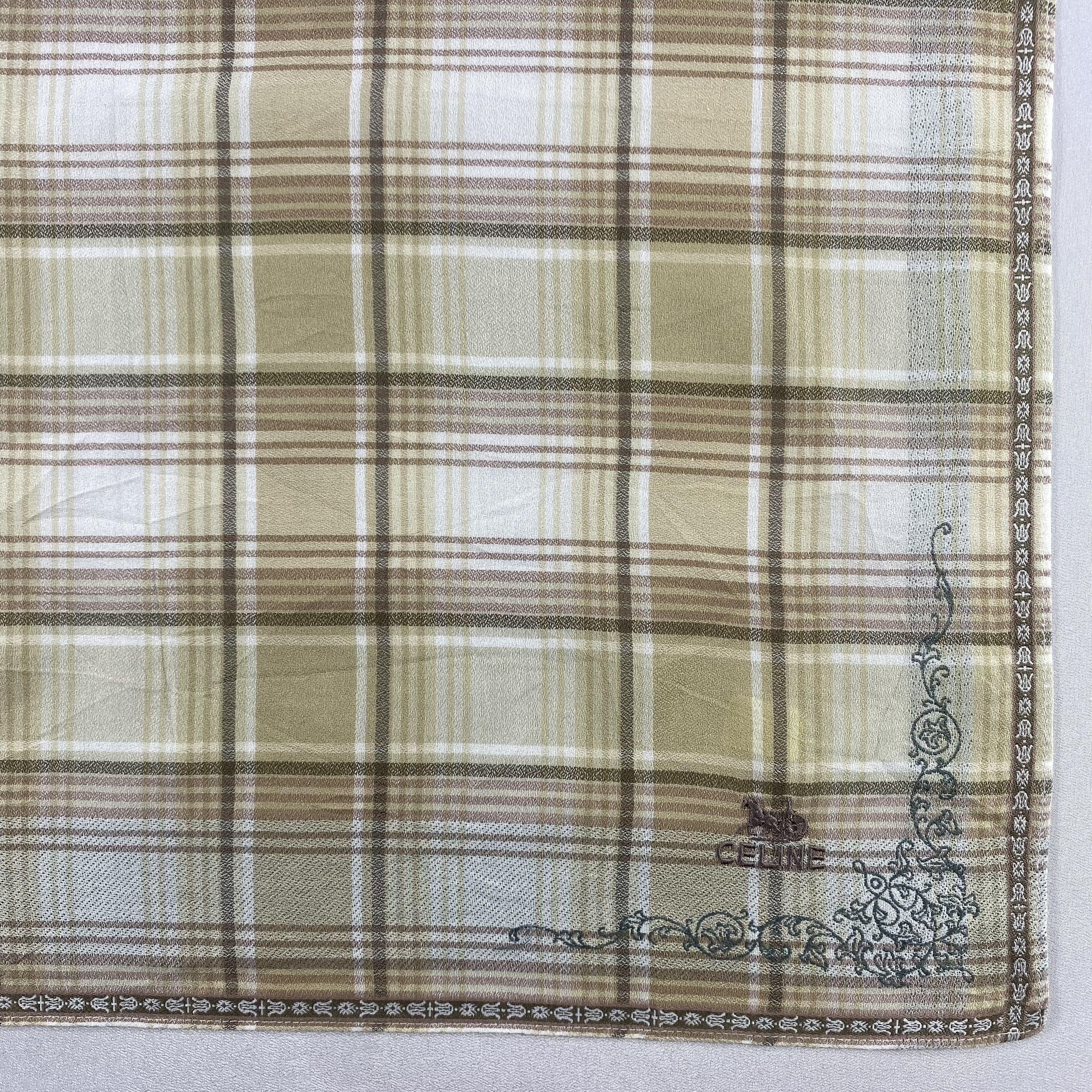 Celine × Vintage Celine Bandana/ Handkerchief / Neckerchief Size ONE SIZE - 3 Thumbnail