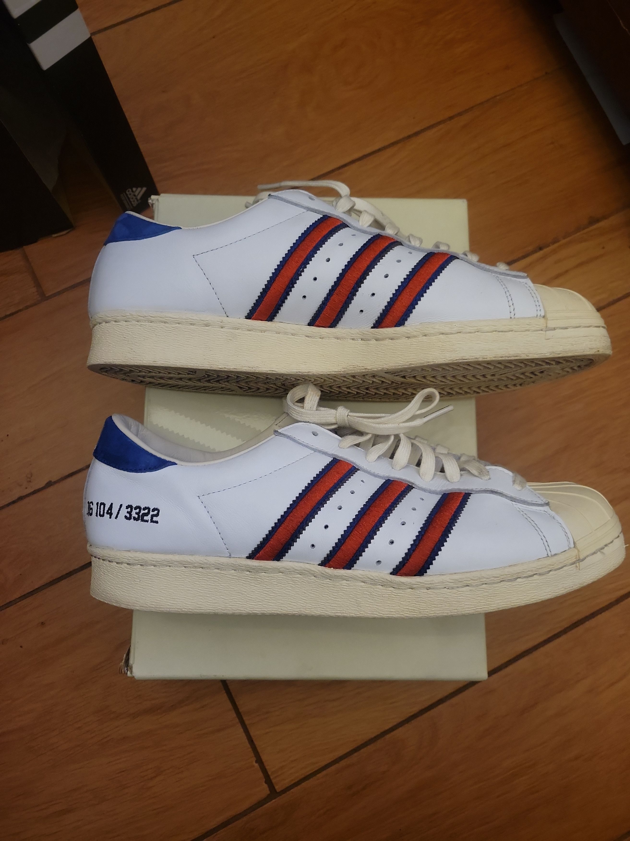 Adidas Adidas x D-Mop Consortium Superstar sz 11.5 Size US 11.5 / EU 44-45 - 1 Thumbnail
