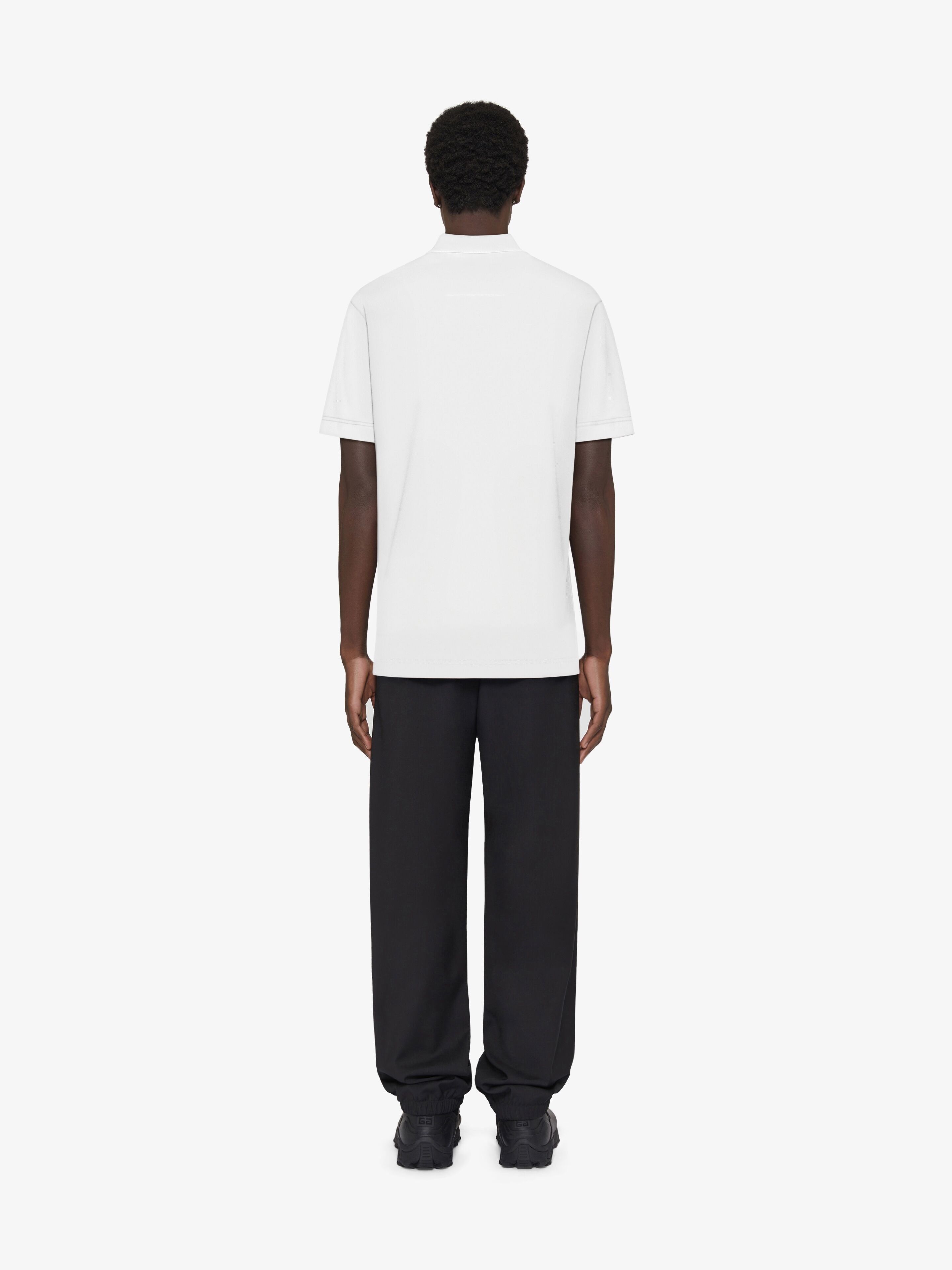 Givenchy oc11z0725 Polo Shirt in White Size US L / EU 52-54 / 3 - 4 Thumbnail