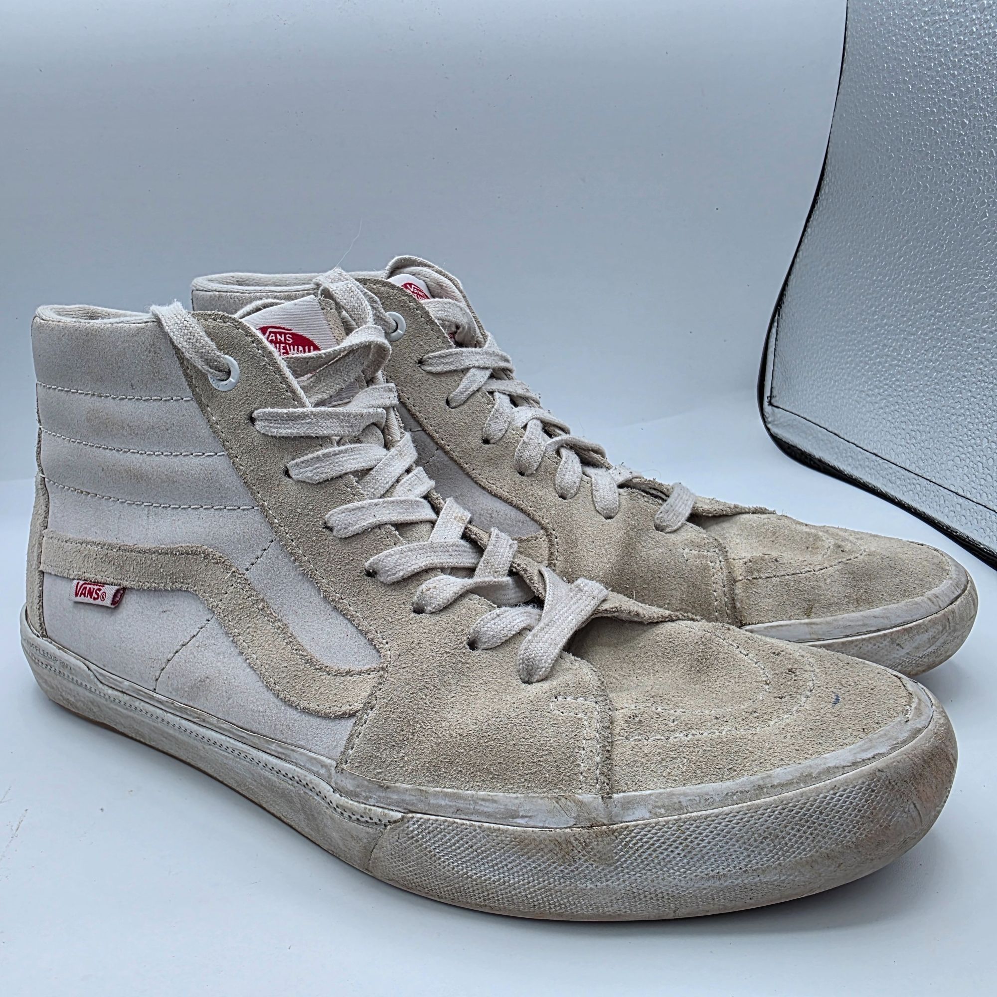 Vans Vans Sk8 Hi Pro BMX x Scotty Cranmer Mens 10.5 White High To Size US 10.5 / EU 43-44 - 1 Thumbnail