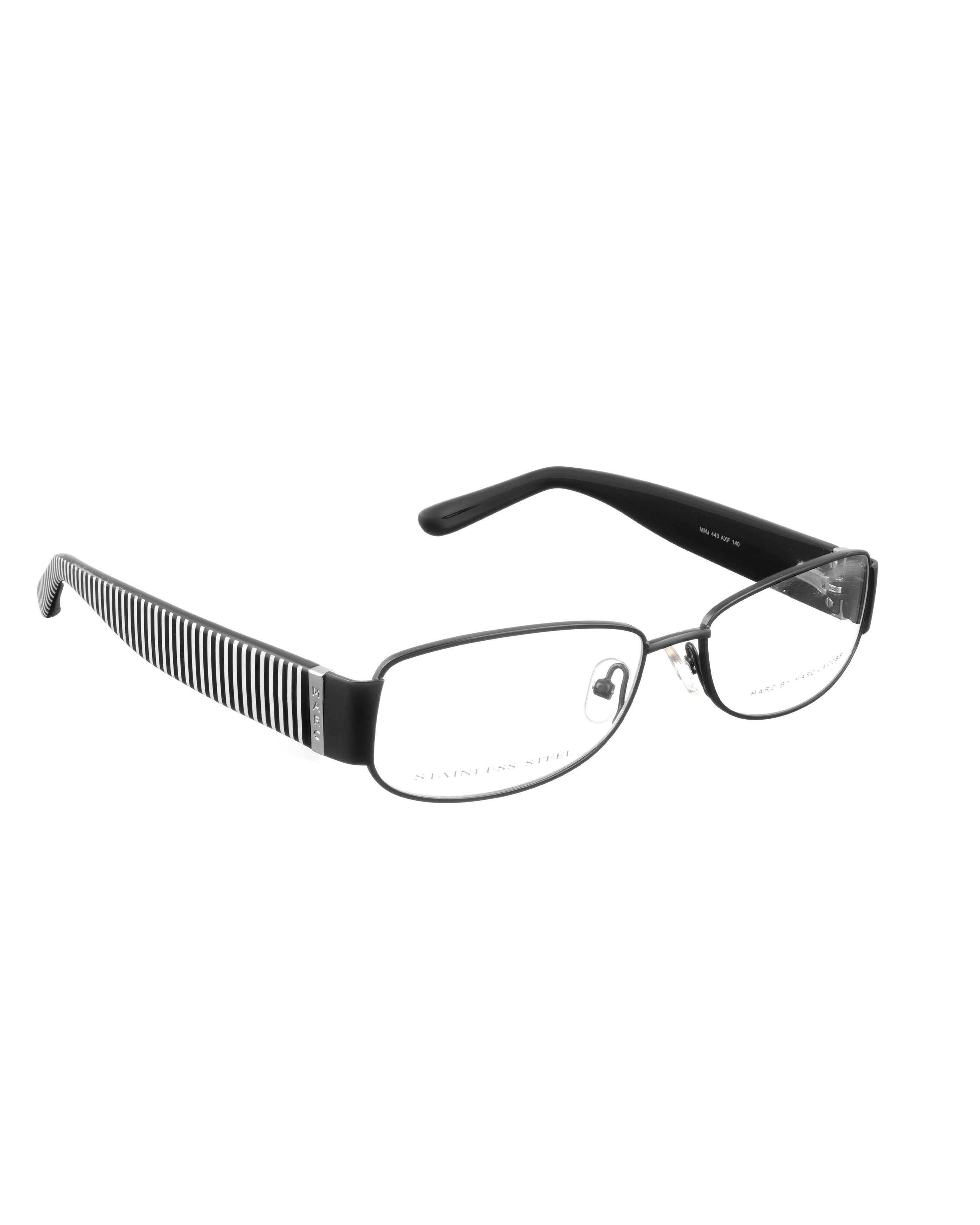 Marc by Marc Jacobs Marc by Marc Jacobs 00s Black & White Stripes Glasses Size ONE SIZE - 1 Thumbnail