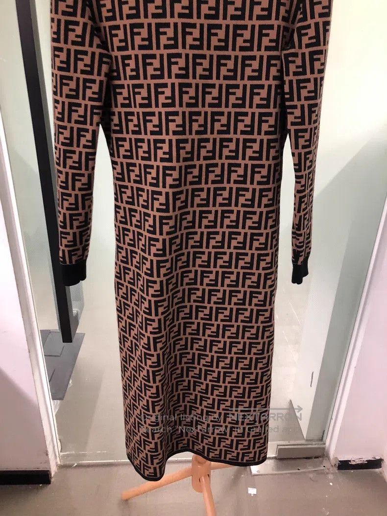 Fendi Fendi All-over printed dress Size S / US 4 / IT 40 - 7 Thumbnail