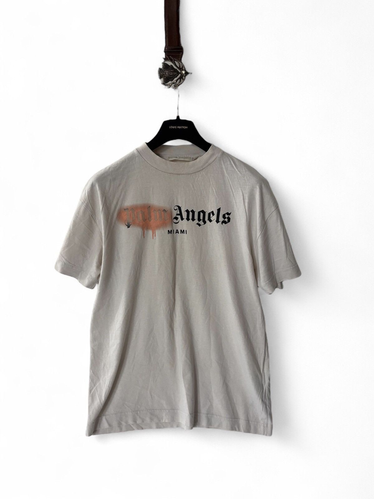 Palm Angels Palm Angels Miami Logo T-Shirt Size US L / EU 52-54 / 3 - 1 Thumbnail