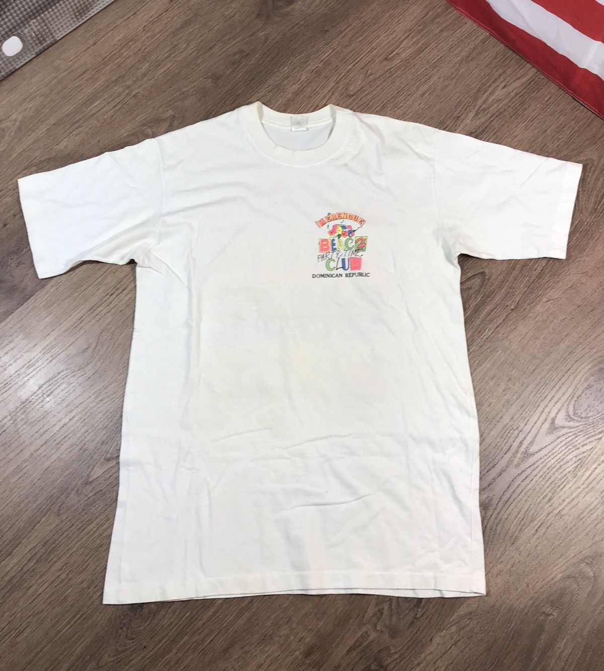 Band Tees × Vintage Vintage Party T Shirt Dominican Republic Size US XL / EU 56 / 4 - 2 Thumbnail