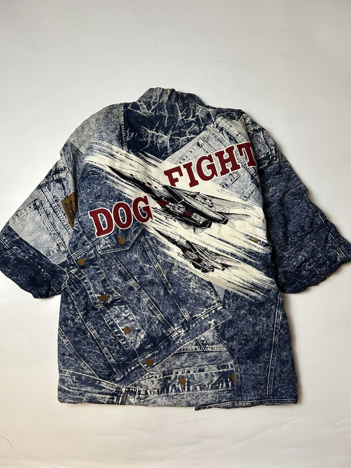 Designer × Japanese Brand × Vintage VINTAGE WWII DOG FIGHT KIMONO Size US S / EU 44-46 / 1 - 1 Thumbnail