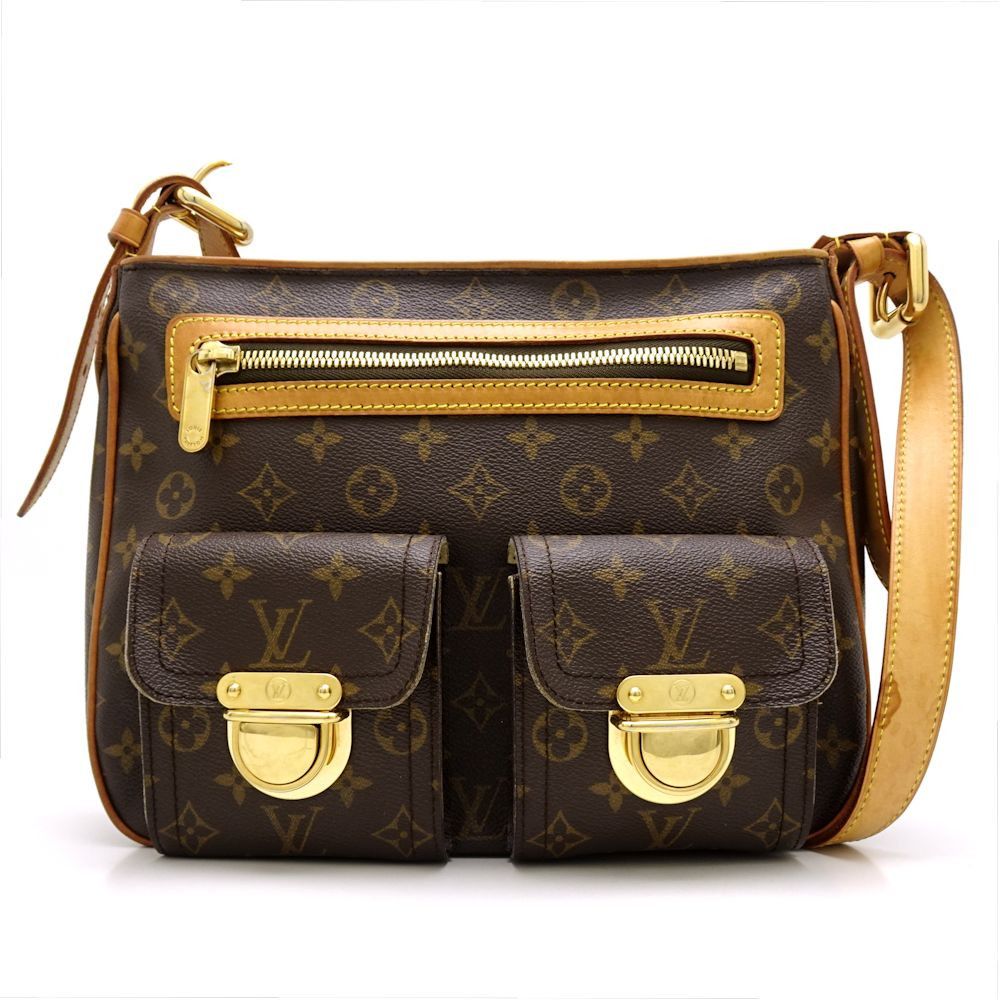 Louis Vuitton Monogram Hudson GM Brown Shoulder Bag