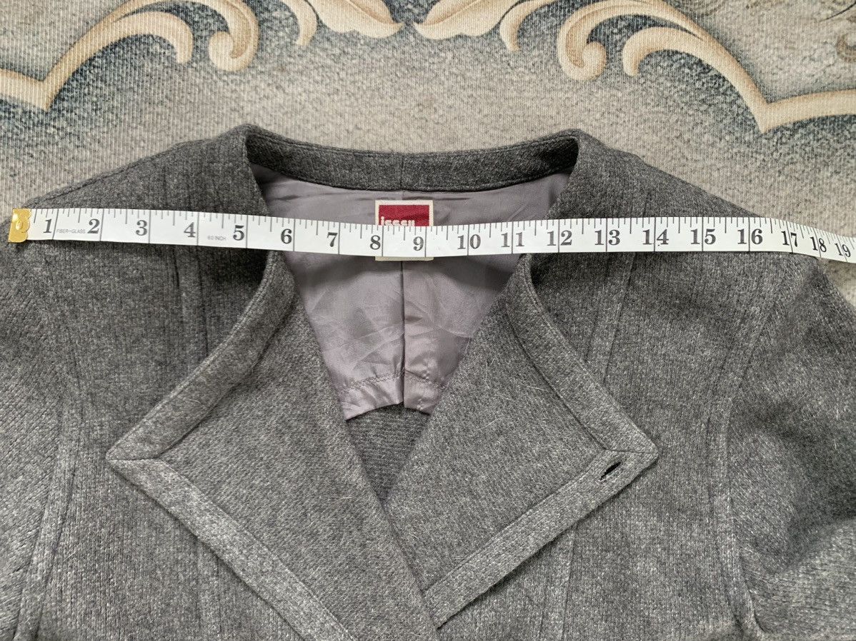 Issey Miyake Vintage 70s Issey Miyake Blend Wool Long Coat Size M / US 6-8 / IT 42-44 - 17 Thumbnail